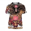 2023 Summer Hot Sale One Piece 3D Print T Shirt Japanese Anime Cute Cartoon Character Chopper - One Piece Mall