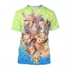2023 Summer Hot Sale One Piece 3D Print T Shirt Japanese Anime Cute Cartoon Character Chopper 6 - One Piece Mall