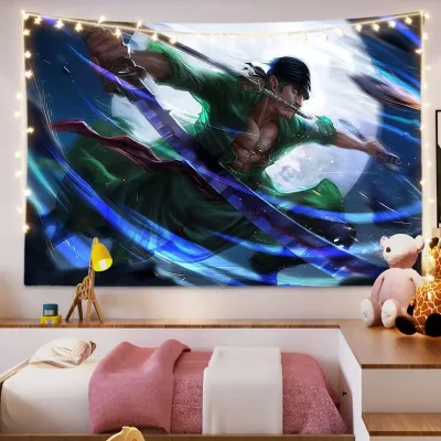Anime One Piece Kaidou Monkey D Luffy Roronoa Zoro Children Room Super Cool Handsome Background Decorative 18 - One Piece Mall