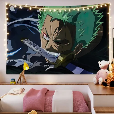 Anime One Piece Kaidou Monkey D Luffy Roronoa Zoro Children Room Super Cool Handsome Background Decorative 21 - One Piece Mall