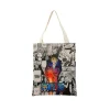 Anime One Piece Pattern Market Eco Shopping Bag Double Side Print Design Foldable Women Handbag Portable 12 - One Piece Mall