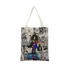 Anime One Piece Pattern Market Eco Shopping Bag Double Side Print Design Foldable Women Handbag Portable 13 - One Piece Mall