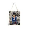 Anime One Piece Pattern Market Eco Shopping Bag Double Side Print Design Foldable Women Handbag Portable 21 - One Piece Mall