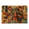 Anime One Piece character collection Vintage kraft paper poster series Cafe home decorative painting 1 - One Piece Mall