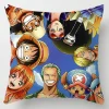 Hot Anime One Piece Figure Toys Roronoa Zoro Tony Chopper Nami Printed Pillows Cover Birthday Party 18 - One Piece Mall