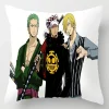 Hot Anime One Piece Figure Toys Roronoa Zoro Tony Chopper Nami Printed Pillows Cover Birthday Party 23 - One Piece Mall