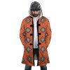 Jinbe Wano Country Arc OP AOP Hooded Cloak Coat FRONT Mockup - One Piece Mall