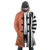 Kinemon One Piece AOP Hooded Cloak Coat FRONT Mockup - One Piece Mall