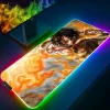 LED Light Mause Pad for Computer Mouse Pad Anime Desk Mat PC Gamer Cabinet For Office 1 - One Piece Mall