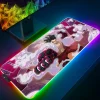 LED Light Mause Pad for Computer Mouse Pad Anime Desk Mat PC Gamer Cabinet For Office 2 - One Piece Mall