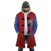 Luffy Gear 5 Sea Wave OP AOP Hooded Cloak Coat FRONT Mockup - One Piece Mall