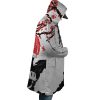 Monkey D. Luffy Pirate King One Piece AOP Hooded Cloak Coat RIGHT Mockup - One Piece Mall