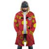 Mugiwara Pirates One Piece AOP Hooded Cloak Coat FRONT Mockup - One Piece Mall