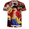 New Anime One Piece Luffy Fashion Kids Boy Girl Children T Shirt 3D Casual Summer Men 11 - One Piece Mall
