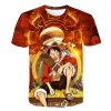 New Anime One Piece Luffy Fashion Kids Boy Girl Children T Shirt 3D Casual Summer Men 15 1 - One Piece Mall