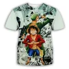 New Anime One Piece Luffy Fashion Kids Boy Girl Children T Shirt 3D Casual Summer Men 16 - One Piece Mall