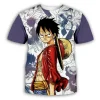 New Anime One Piece Luffy Fashion Kids Boy Girl Children T Shirt 3D Casual Summer Men 3 1 - One Piece Mall