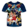 New Anime One Piece Luffy Fashion Kids Boy Girl Children T Shirt 3D Casual Summer Men 8 1 - One Piece Mall