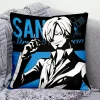 New Cartoon Cushion One Piece Luffy Zoro Nami Usopp Chopper Robin Peripheral Anime Fashion Children Couple 17 - One Piece Mall