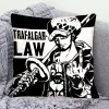 New Cartoon Cushion One Piece Luffy Zoro Nami Usopp Chopper Robin Peripheral Anime Fashion Children Couple 6 - One Piece Mall