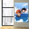 One Piece Chibi Luffy And Ace Jumps In The Ocean 1pc Canvas 3 - One Piece Mall