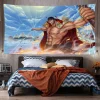 One Piece Edward Newgate Sanji Decorative Hanging Cloth Oversized Decorative Tapestry Bedside Background Wall Bedroom Decoration 3 - One Piece Mall