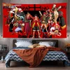 One Piece Edward Newgate Sanji Decorative Hanging Cloth Oversized Decorative Tapestry Bedside Background Wall Bedroom Decoration 7 - One Piece Mall