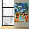 One Piece Luffy Ace Sabo Brotherhood Friendship 1pc Wall Art 3 - One Piece Mall