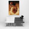 One Piece Portgas D Ace Flame Aura Portrait Orange 1pc Canvas 2 - One Piece Mall