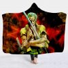 One Piece Roronoa Zoro Wearable Blanket - One Piece Mall