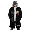Roronoa Zoro One Piece AOP Hooded Cloak Coat FRONT Mockup - One Piece Mall