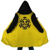 Trafalgar Law One Piece Hooded Cloak Coat MAIN Mockup - One Piece Mall