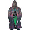 Trippy Hippie Trip Brook One Piece AOP Hooded Cloak Coat BACK Mockup - One Piece Mall