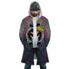 Trippy Hippie Trip Brook One Piece AOP Hooded Cloak Coat FRONT Mockup 1 - One Piece Mall