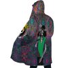 Trippy Hippie Trip Brook One Piece AOP Hooded Cloak Coat SIDE Mockup - One Piece Mall