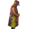 Trippy Luffy One Piece AOP Hooded Cloak Coat RIGHT Mockup - One Piece Mall