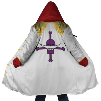 Whitebeard Edward One Piece AOP Hooded Cloak Coat MAIN Mockup - One Piece Mall