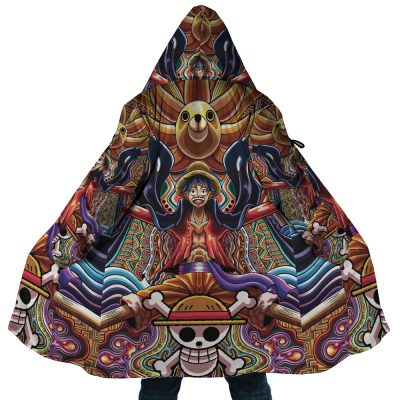 luffy Hooded Cloak Coat main - One Piece Mall