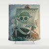 one piece art print4581547 shower curtains - One Piece Mall