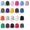 sweatshirt color chart - One Piece Mall