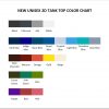 tank top color chart - One Piece Mall