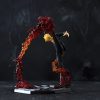 16CM Anime One Piece Sanji Luffy Sculpture Black Leg Fire Battle PVC Collectible Onepiece Action Figure 3 - One Piece Mall