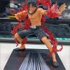 16CM Anime One Piece Sanji Luffy Sculpture Black Leg Fire Battle PVC Collectible Onepiece Action Figure 5 - One Piece Mall