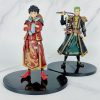 1pc Anime One Piece Figure Zoro Luffy Chinese Style Decorations Model Toy PVC Statue Action Figure 1 - One Piece Mall