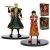1pc Anime One Piece Figure Zoro Luffy Chinese Style Decorations Model Toy PVC Statue Action Figure - One Piece Mall