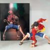25cm One Piece Luffy Figures Monkey D Luffy Battle Style Action Figures PVC Anime Collection Model 4 - One Piece Mall