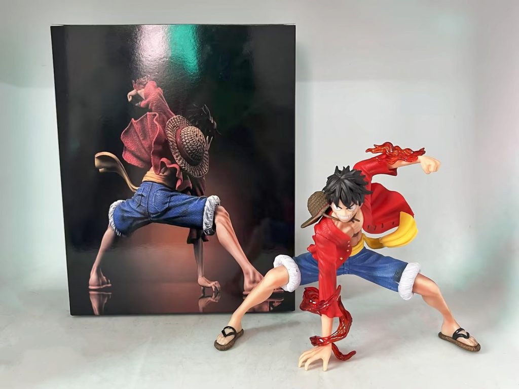 25cm One Piece Luffy Figures Monkey D Luffy Battle Style Action Figures PVC Anime Collection Model 4 - One Piece Mall
