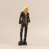 28 5cm Anime One Piece Vinsmoke Sanji Smoking Insert Grandista PVC Action Figures Model Dolls Toys 5 - One Piece Mall