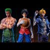 30cm One Piece Anime Action Figure Roronoa Zoro Vinsmoke Sanji Stand Posture Pvc Statue Figurine Model 1 - One Piece Mall