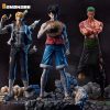 30cm One Piece Anime Action Figure Roronoa Zoro Vinsmoke Sanji Stand Posture Pvc Statue Figurine Model - One Piece Mall